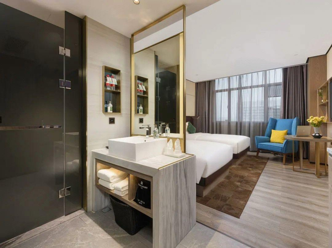 Bathroom 3, Echarm Plus Hotel Hangzhou Binjiang Xingguang Avenue, Hangzhou