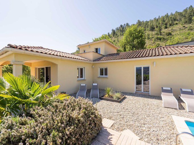 Exterior & Views 1, Charming Villa Near Les Vans, Ardèche