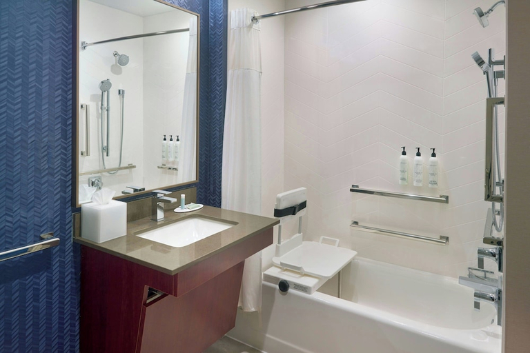 Bathroom 5, Fairfield Inn & Suites Frederick, Frederick
