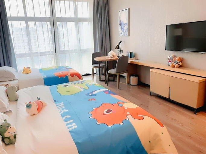 Bedroom 2, Echarm Hotel Liuzhou Liunan Wanda Plaza, Liuzhou