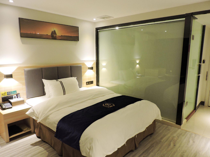 Bedroom 2, City Comfort Inn Qingyuan Longtang Light Rail Changlong, Qingyuan