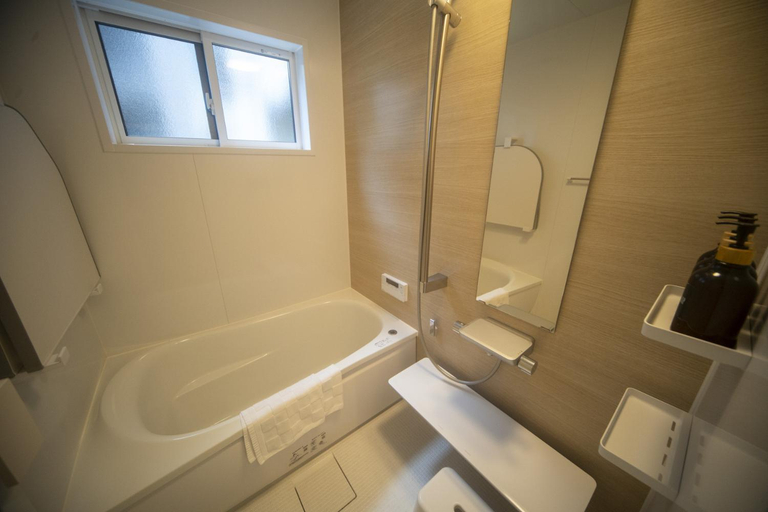 Bathroom 3, Gion House, Kyoto