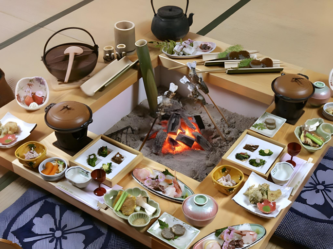 Food & Drinks 4, Akaya Onsen Ojikaso, Ogano