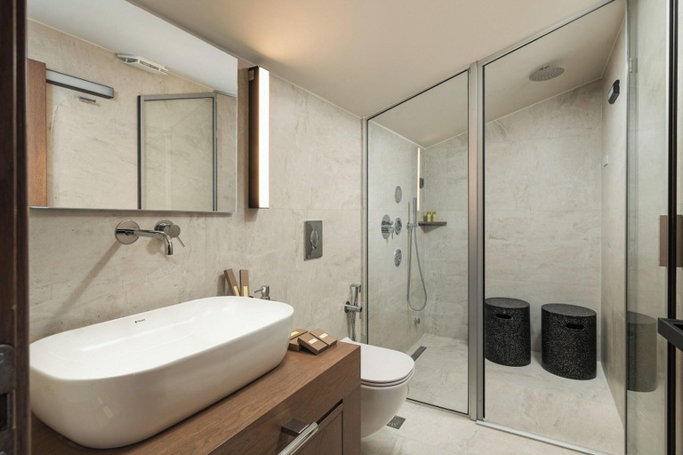 Bathroom 5, Elia Agia Marina Resort, Crete