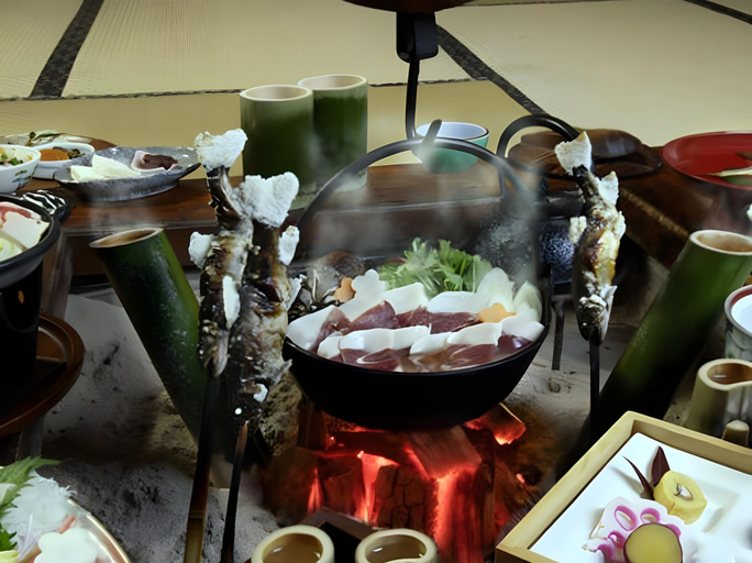 Food & Drinks 5, Akaya Onsen Ojikaso, Ogano