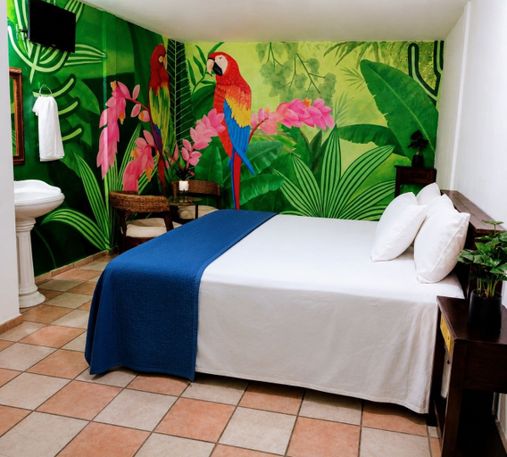 Room 3, Hotel Esmeralda, Pueblo Viejo