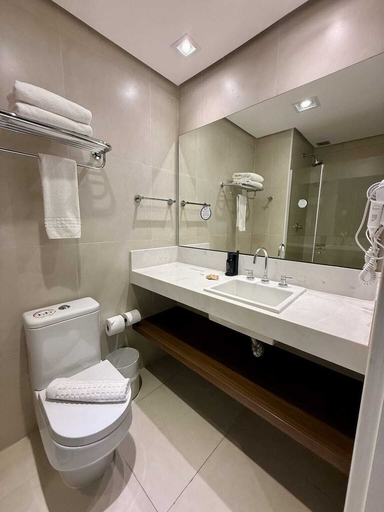 Bathroom 4, Intercity Patio Pinda Hotel & Resort, Pindamonhangaba