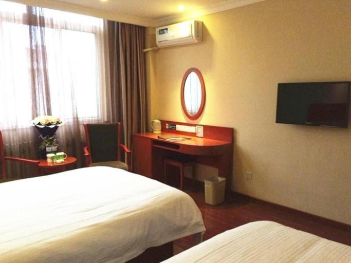 Bedroom 2, GreenTree Inn Shandong Jinan Suncun New District Express Hotel, Jinan