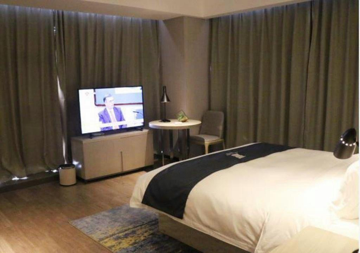 Bedroom 2, Echarm Hotel Yangzhou Jiangdu Jinyin Plaza, Yangzhou