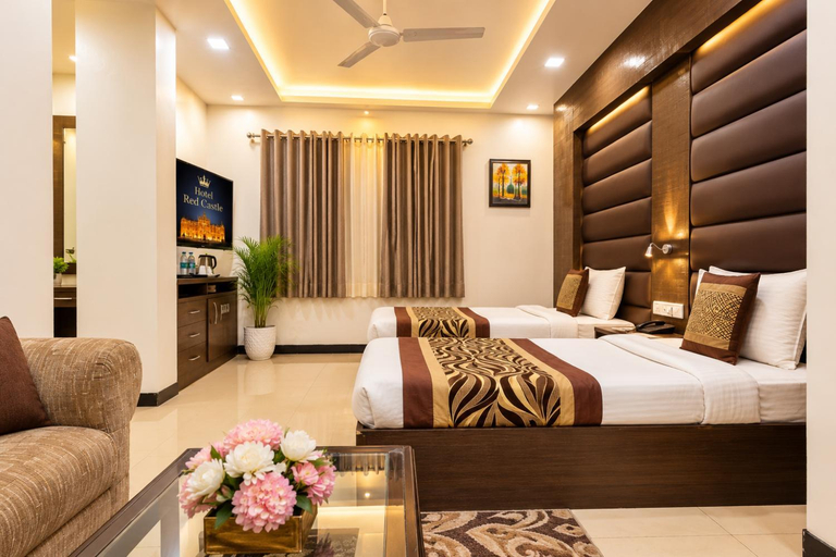 Bedroom 3, Hotel Red Castle, Delhi