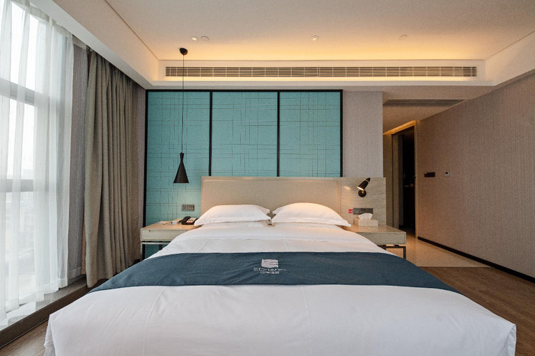 Bedroom 2, Echarm Hotel Yangzhou Jiangdu Jinyin Plaza, Yangzhou
