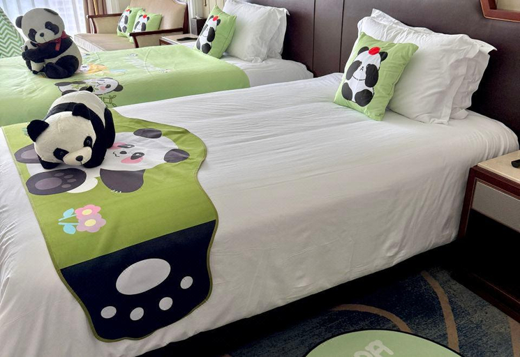 Bedroom, Laibor international hotel, Hengyang