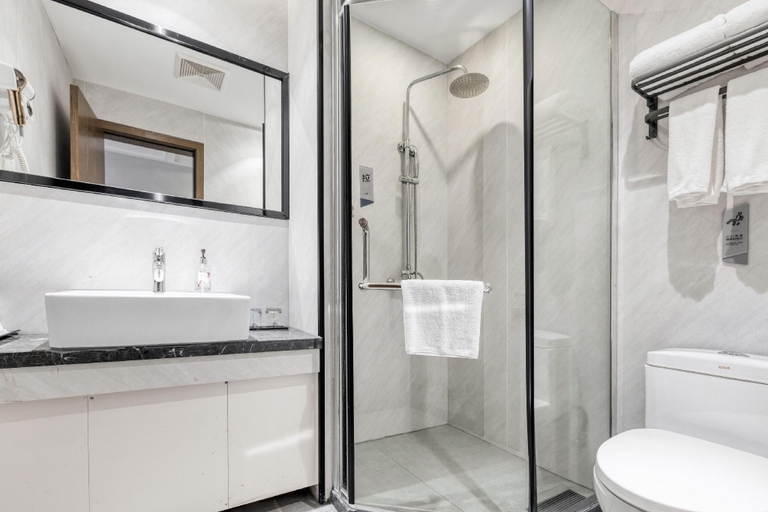Bathroom 3, Borrman Hotel Chongqing Hechuan High-speed Railway Station District Government, Chongqing