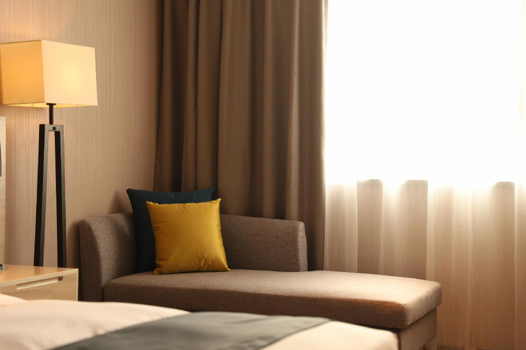 Bedroom 2, Echarm Hotel Mianyang Changhong Avenue Kaide Plaza, Mianyang