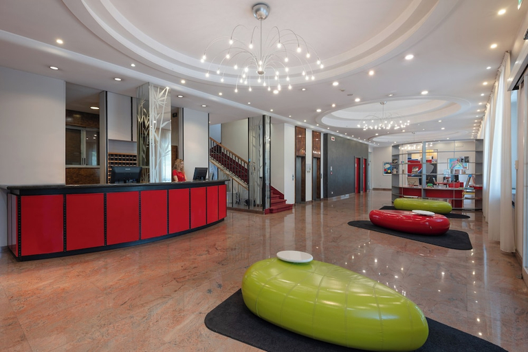 Public Area, Hotel Toscanini, Parma
