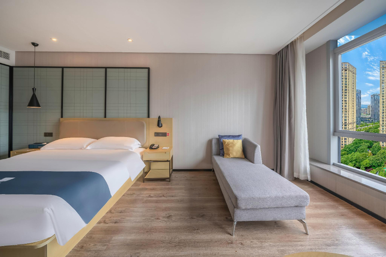 Bedroom, Echarm Hotel Taizhou International Convention and Exhibition Center, Taizhou