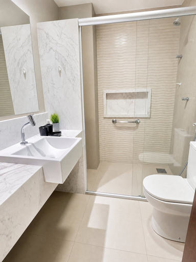 Bathroom 3, Top Beira Mar 4 Quartos Vista Espetacular, Fortaleza