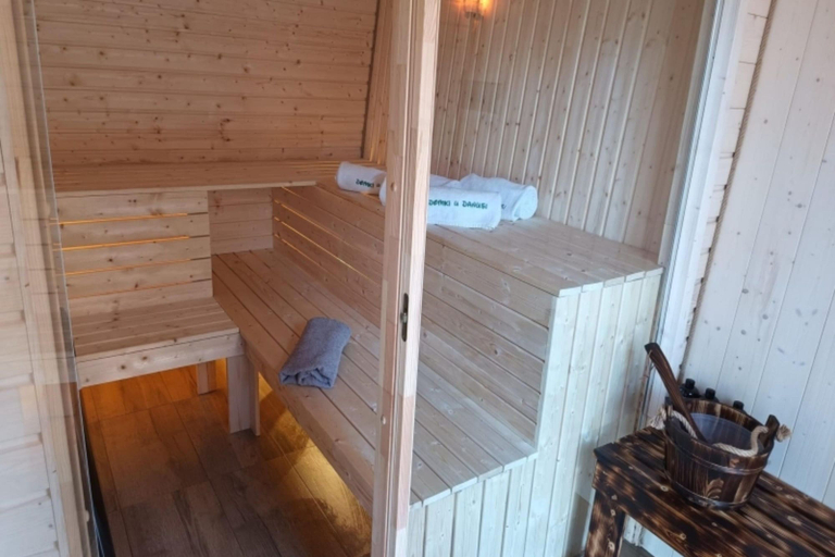 Spa treatment 4, Holiday Home, Private Sauna and Jacuzzi, Kościerzyna