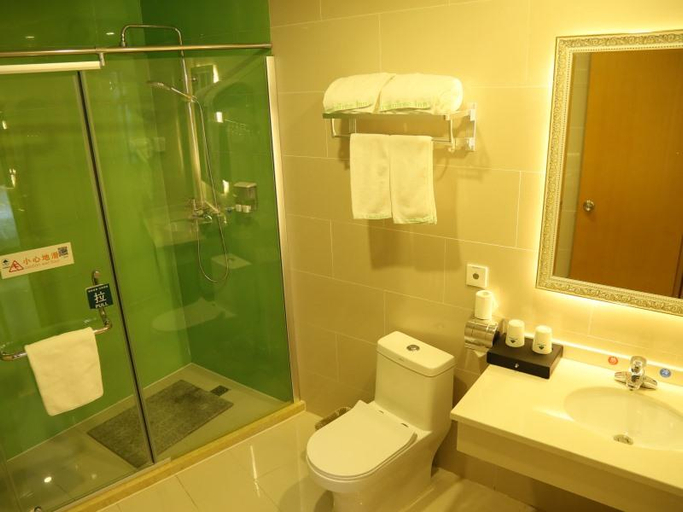 Bathroom 5, Greentree Inn Beijing Dujiakan Garden Expo Park Ex, Beijing