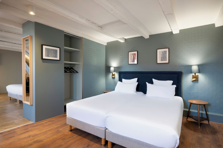 Bedroom 2, Hôtel de l'Europe by Happyculture, Bas-Rhin