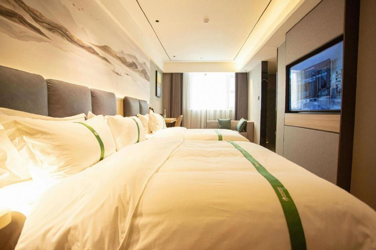 Bedroom 2, GreenTree Inn Bozhou Weiwu Road Hotel, Bozhou