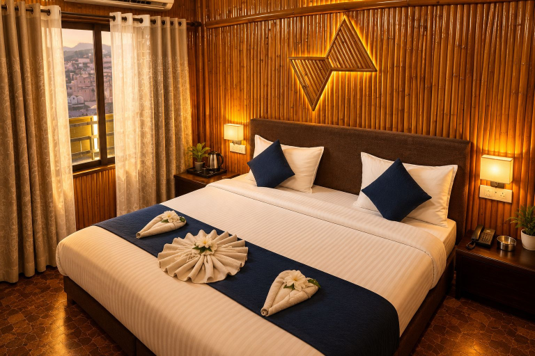 Bedroom 4, Venice View Hotel & Restaurant, Udaipur