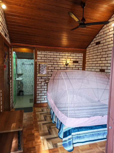 Bedroom, SHANTIDHAM SEA VIEW COTTAGES, Uttara Kannada