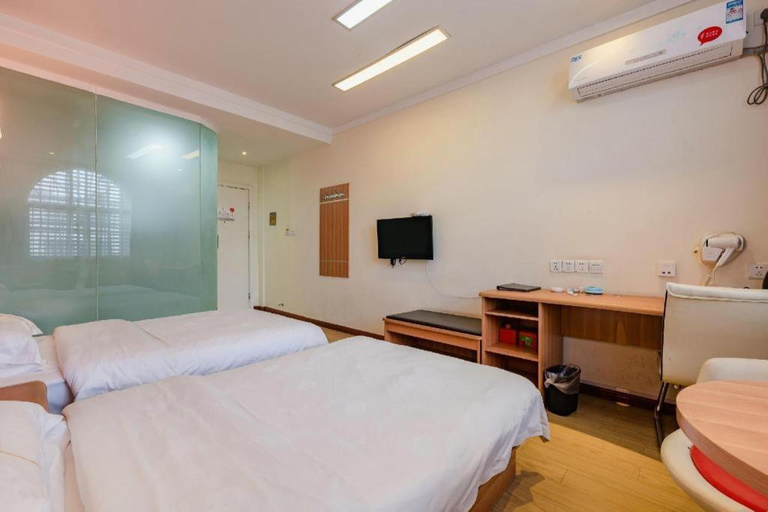 Bedroom 2, Thank Inn Hotel He'Nan Xinyang Railway Station, Xinyang