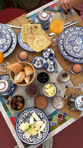 Breakfast meal, Riad Hima by Assila, Marrakech