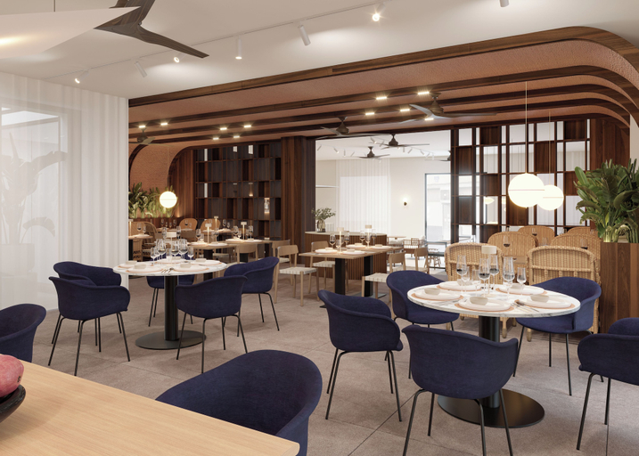 Restaurant 3, Hotel Zenit San Telmo, Málaga
