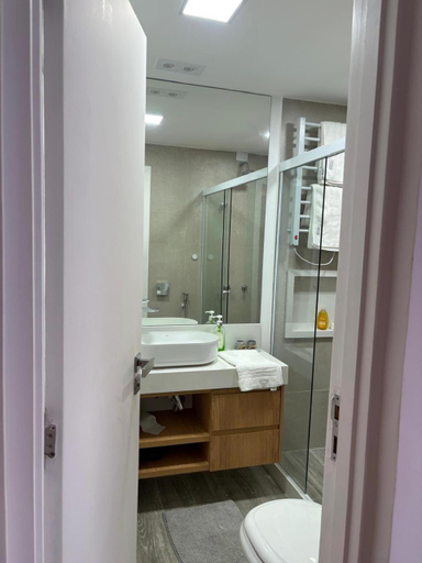 Bathroom, Apart Barra da Tijuca, Rio de Janeiro