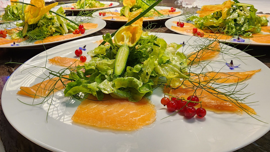 Food and drink, Chateau d'Urbilhac, Ardèche
