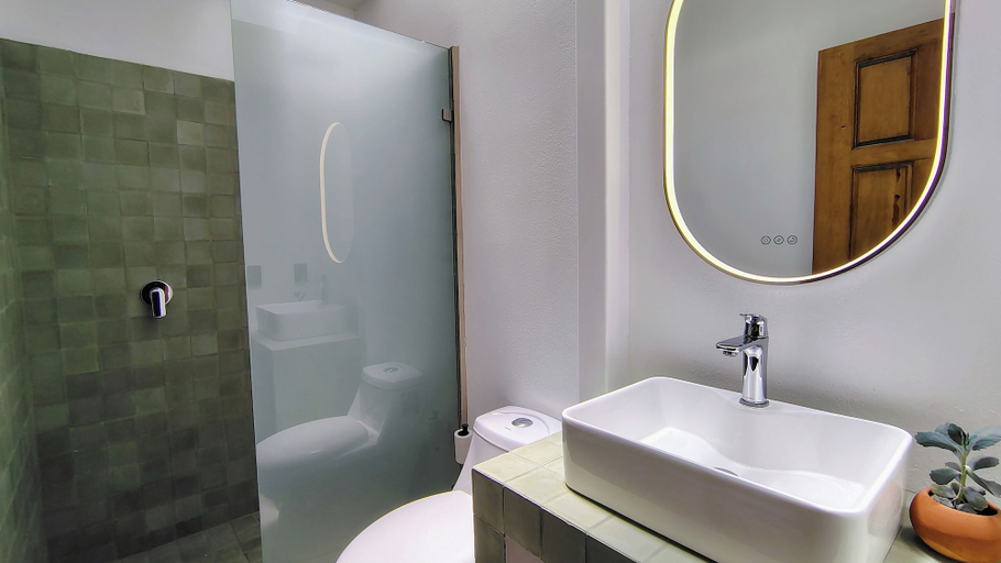 Bathroom 3, Hospedarte Central Hotel, Guadalajara