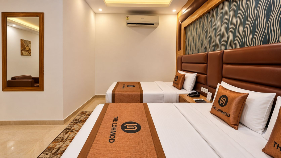 Bedroom 2, Hotel Lohmod, Delhi