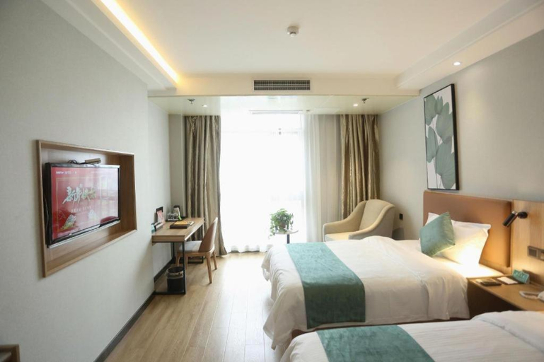Bedroom 2, GreenTree Inn Anqing Yingbin Dong Road High-Speed Railway Station, Anqing