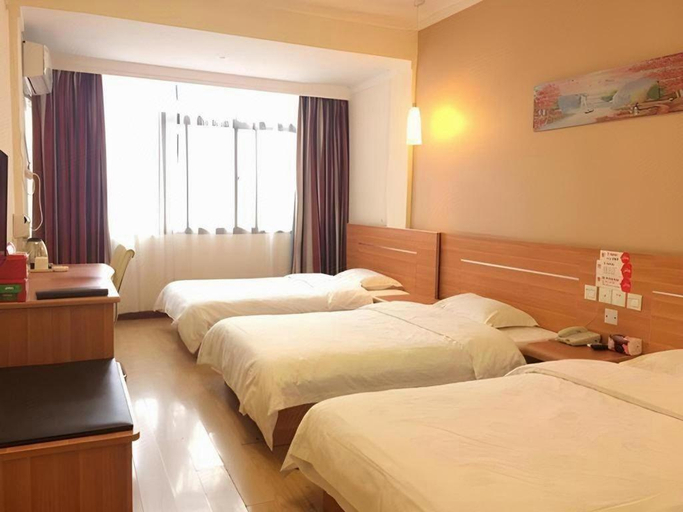 Bedroom 3, Thank Inn Hotel He'Nan Xinyang Railway Station, Xinyang