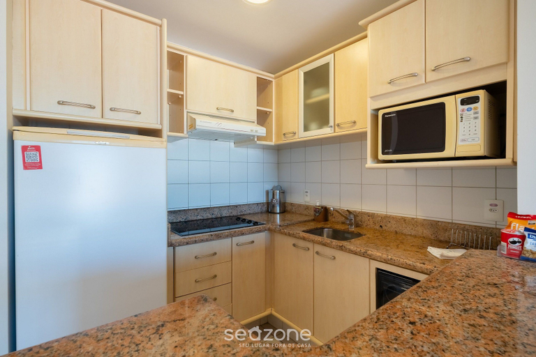 Private kitchen 3, Beachfront Resort Suite w/ Pool Jbv227, Florianopolis