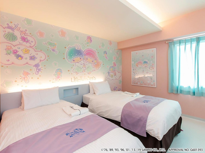 Bedroom 2, Station hotel makishi, Naha