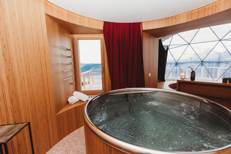 Bathroom, Whitepod, Monthey