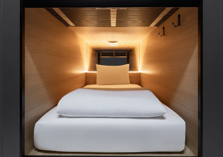 Room 4, Leicester Place Capsule Hotel, London