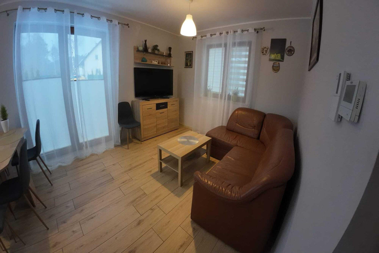 Living room, Large Holiday Home With Private Garden, Słupsk