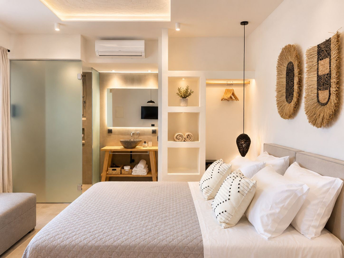 Bedroom 5, Mykonos Dot Suites, South Aegean