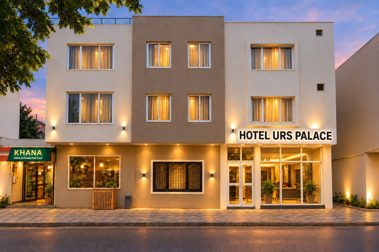Exterior & Views 2, Hotel URS Palace, Indore