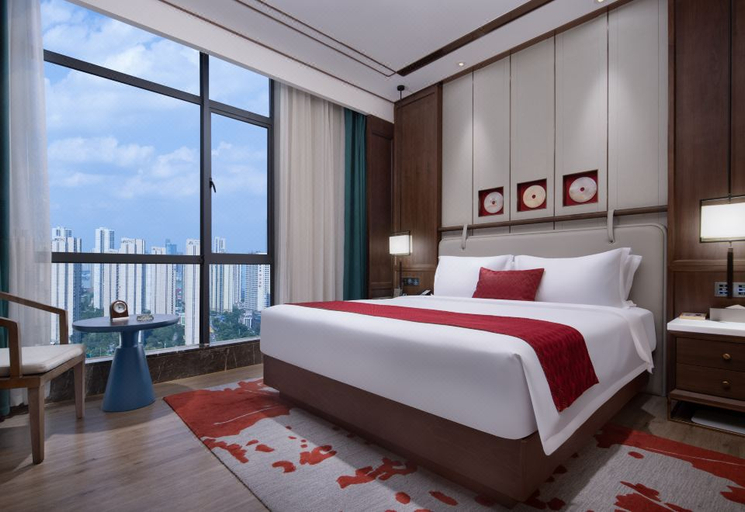 Bedroom 2, Days Inn by Wyndham Changsha Binjiang, Changsha
