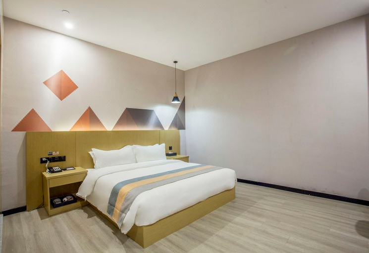 Bedroom 2, Borrman Hotel Shnaghai Baoshan Yangtai Road, Shanghai