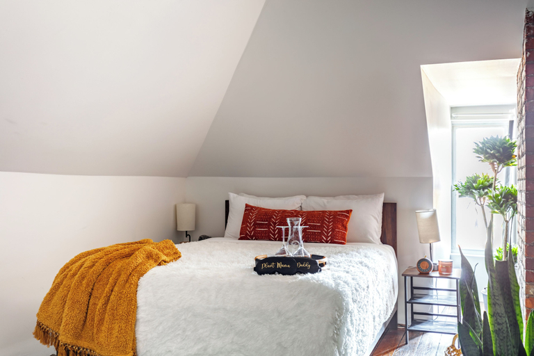 Room 2, Jungle House Historic Lofts – German Village, Franklin