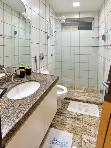 Bathroom 5, Apto Preferido Pelas Familias, 200m da Beira mar, Fortaleza