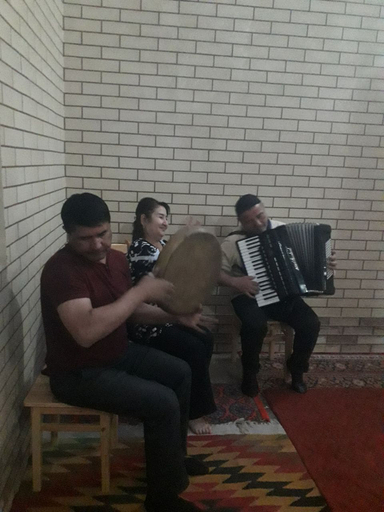 Theater show, Gostevoy dom HOTEL ALLANAZAR OTA, Xiva