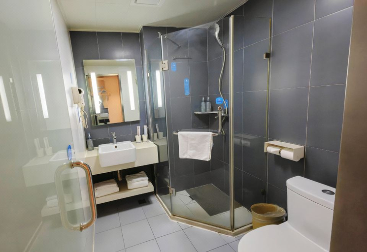 Bathroom, Hanting Hotel Yulin Suide Tianhechang, Yulin