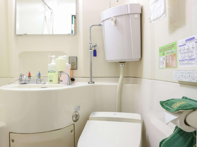 Bathroom 3, Maruya Hotel, Tsushima